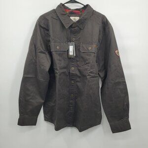 Legendary Whitetails Journeyman Flannel Lined Shirt Jacket Men Size Large NWT